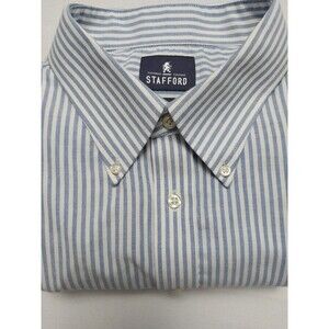 Men’s Stafford Travel Wrinkle Free 38/39 Sleeve 2Xl-TALL 18